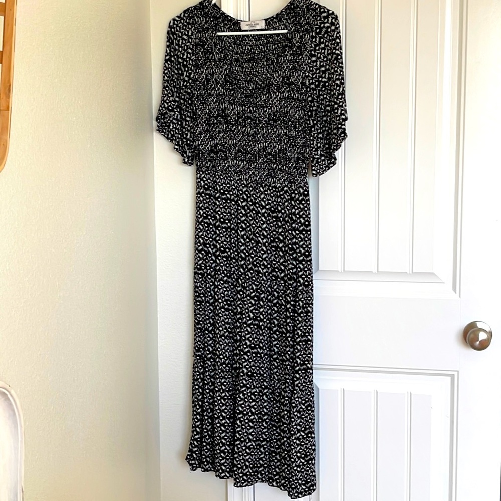 CJLA flutter sleeve midi